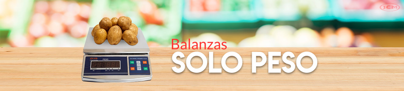 Balanza solo peso